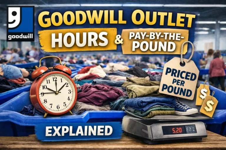 Goodwill Outlet Hours