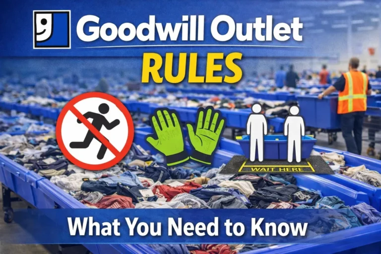 Goodwill Outlet Rules